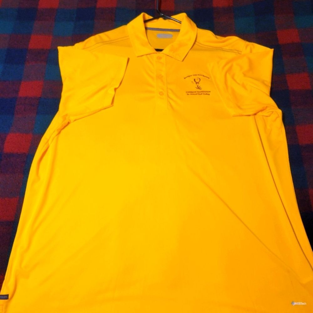 GOLF OUTING POLO TOP. MENS XXL.